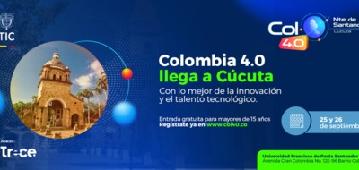 Imagen diseñada para invitar a Col40 Norte de Santander